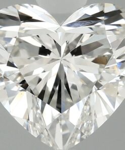 VS1 3.94 ct HEART Diamond