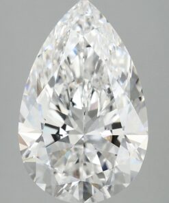 VS1 5.05 ct PEAR Diamond