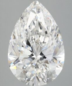 VS1 5.05 ct PEAR Diamond