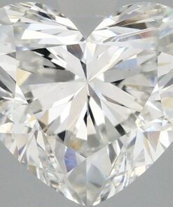 VS1 4.06 ct HEART Diamond