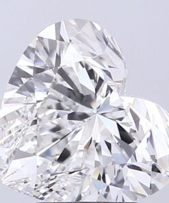 VVS2 4.09 ct HEART Diamond