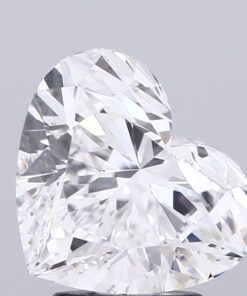 VVS2 2.93 ct HEART Diamond