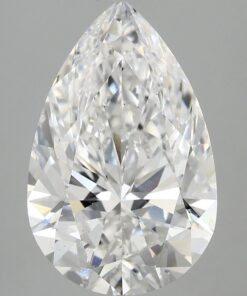 VS1 5.05 ct PEAR Diamond