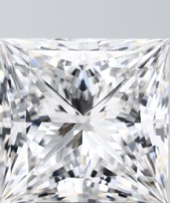 5.12-Carat PRINCESS Shape Lab-grown Diamond