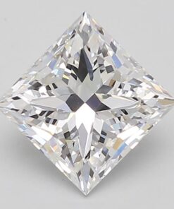 2.04-Carat PRINCESS Shape Lab-grown Diamond