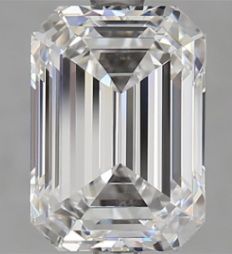 3.18-Carat EMERALD Shape Lab-grown Diamond