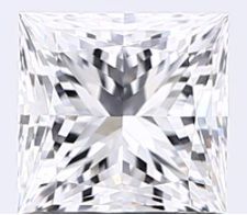 1.01-Carat PRINCESS Shape Lab-grown Diamond