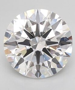3.8-Carat ROUND Shape Lab-grown Diamond