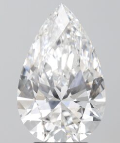 6.33-Carat PEAR Shape Lab-grown Diamond