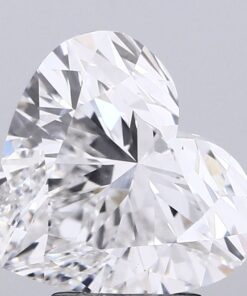 VVS2 4.09 ct HEART Diamond