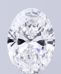 3.06-Carat OVAL Shape Lab-grown Diamond