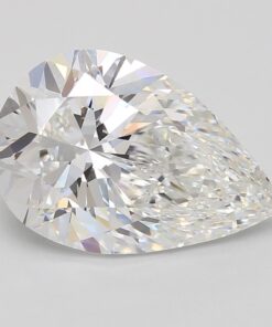 5.61-Carat PEAR Shape Lab-grown Diamond