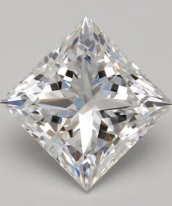 4.08-Carat PRINCESS Shape Lab-grown Diamond