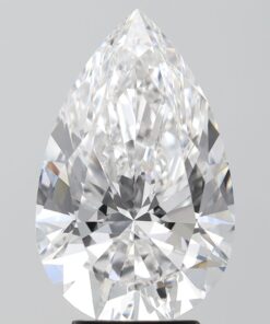 6.37-Carat PEAR Shape Lab-grown Diamond